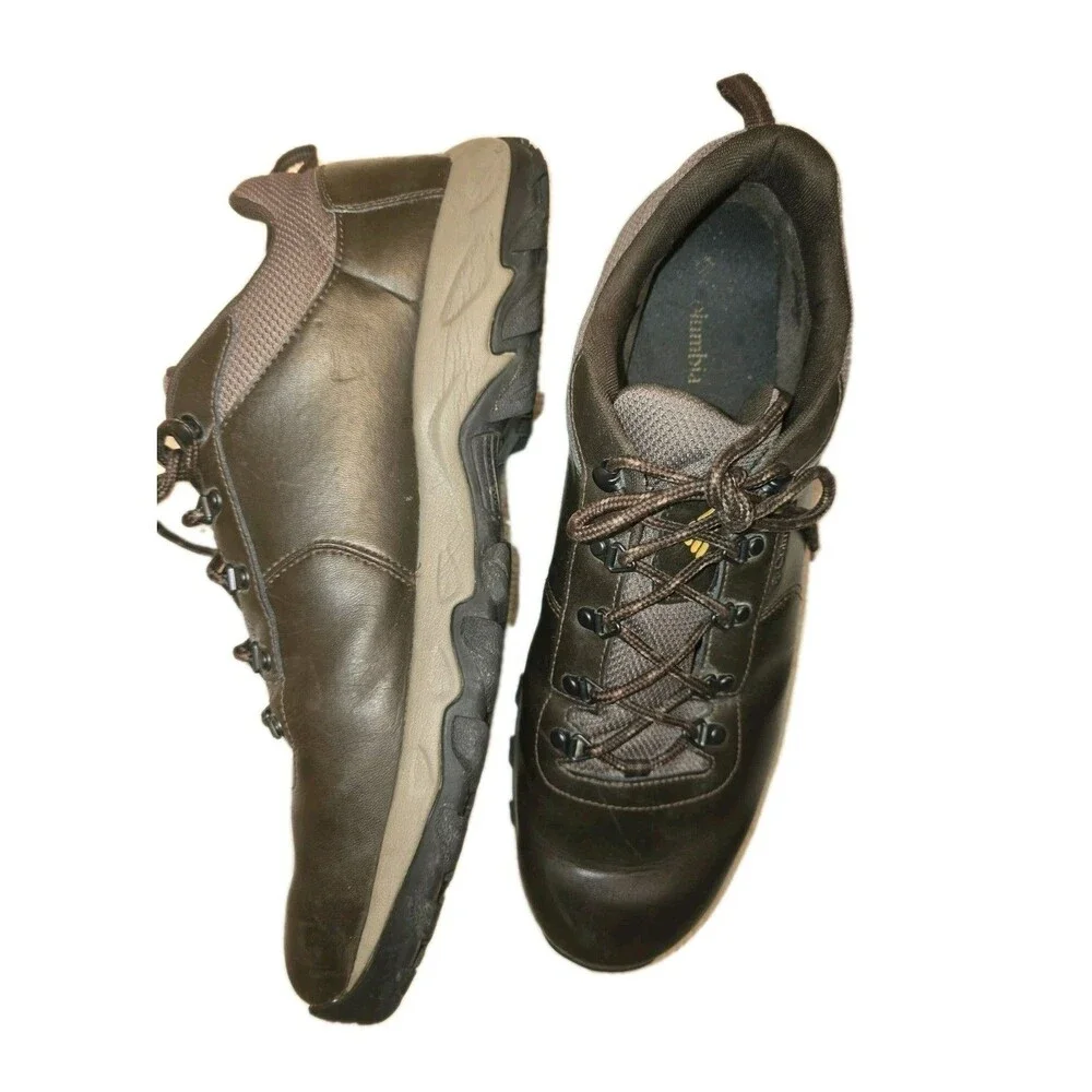 Columbia BM1729-231 Waterproof Leather Hiking Shoes Men’s 17 Omni-Grip Brown EUR